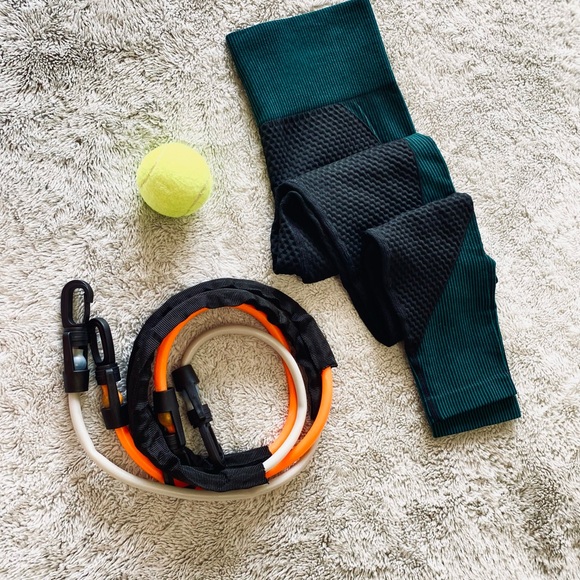 Color Block High Waist Sports Leggings - Picture 12 of 16